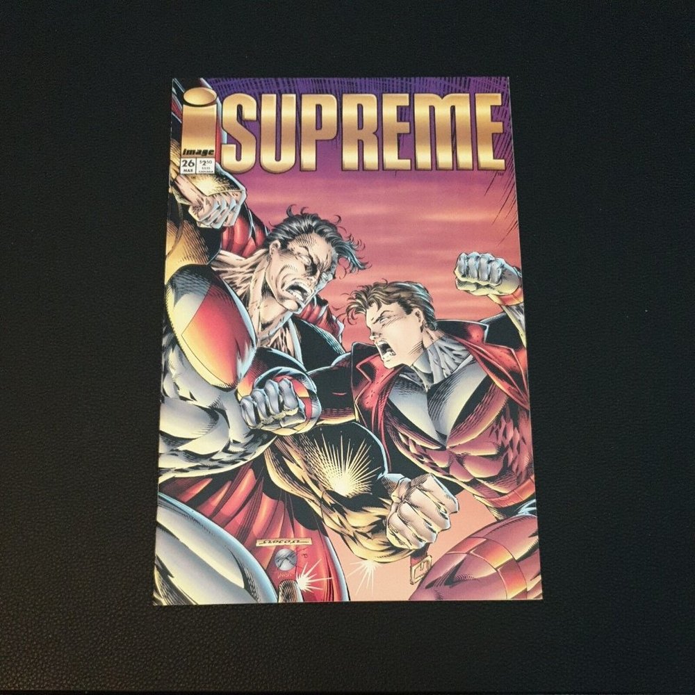 Image Comics Supreme Mar 1995 26 Book Collector Carlson Bennett Rapmund Lumm